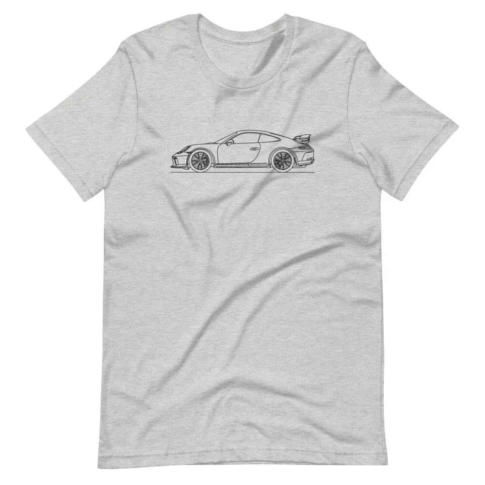 Porsche 911 991.2 GT3 silhouette T-shirt