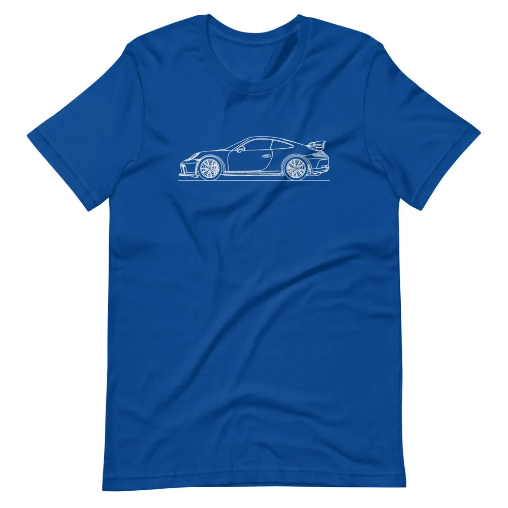 Porsche 911 991.2 GT3 silhouette T-shirt