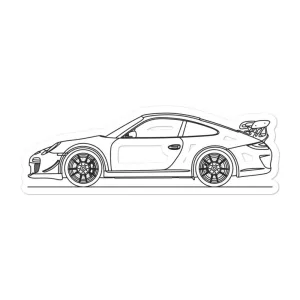 Porsche 911 997.2 GT3 RS Outline Sticker