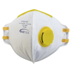 Portwest P153 FFP1 Valved Dolomite Fold Flat Respirator