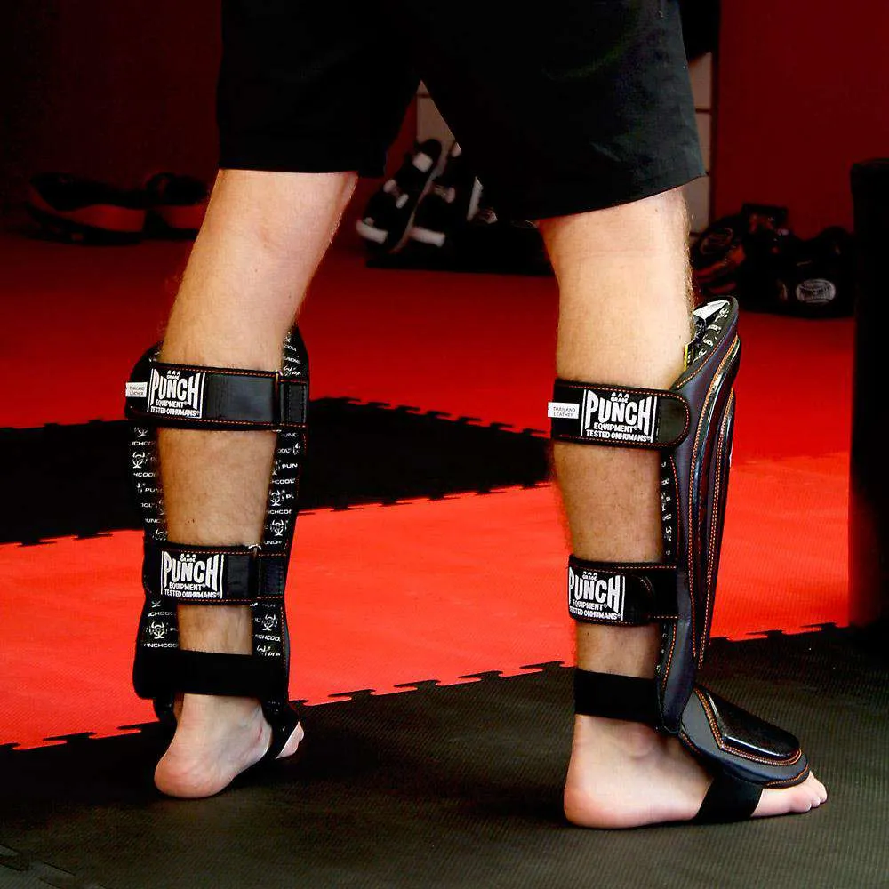 Punch Precision Black Diamond™ Shin Pads