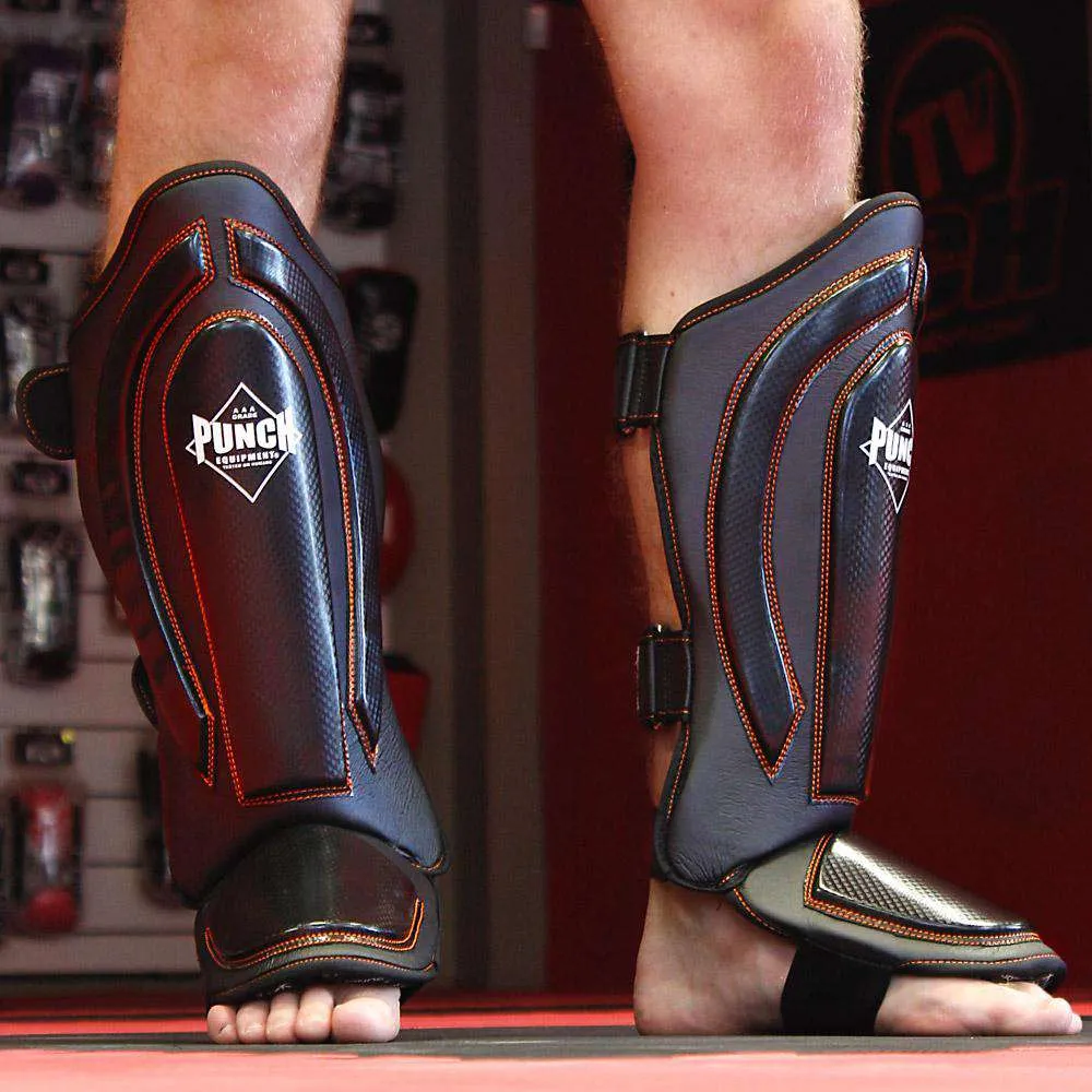 Punch Precision Black Diamond™ Shin Pads