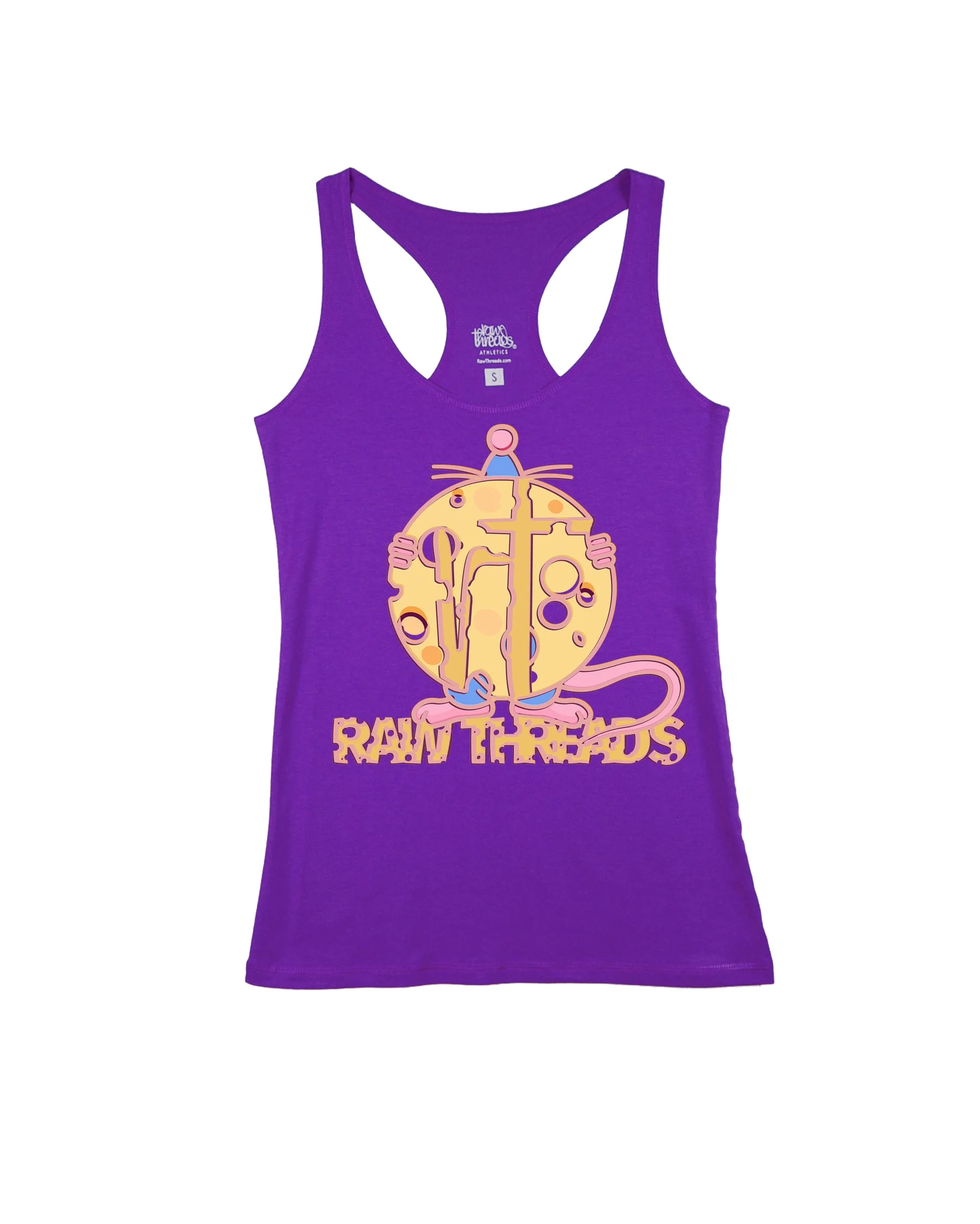 Raw Threads Cheese Wheel Logo