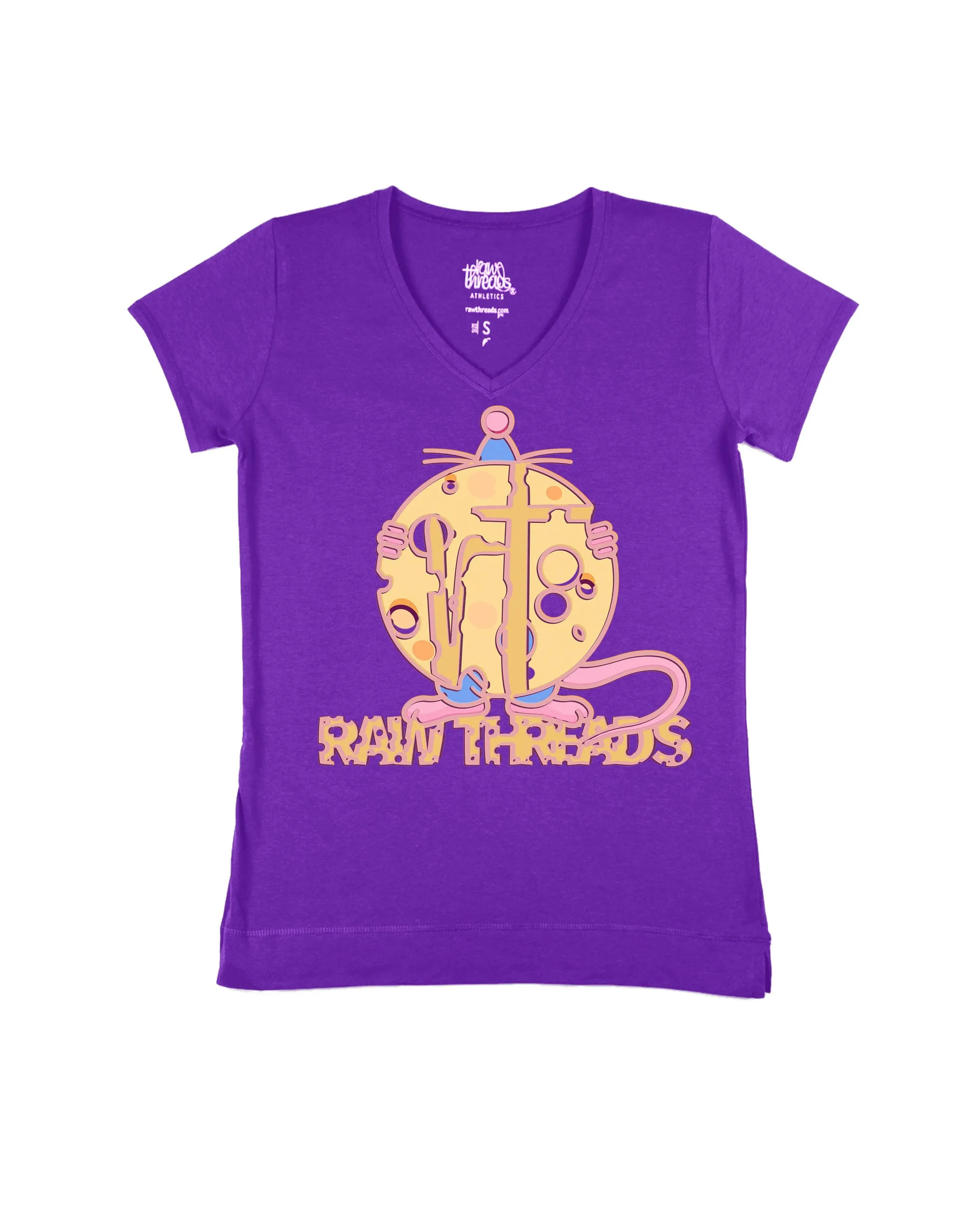 Raw Threads Cheese Wheel Logo