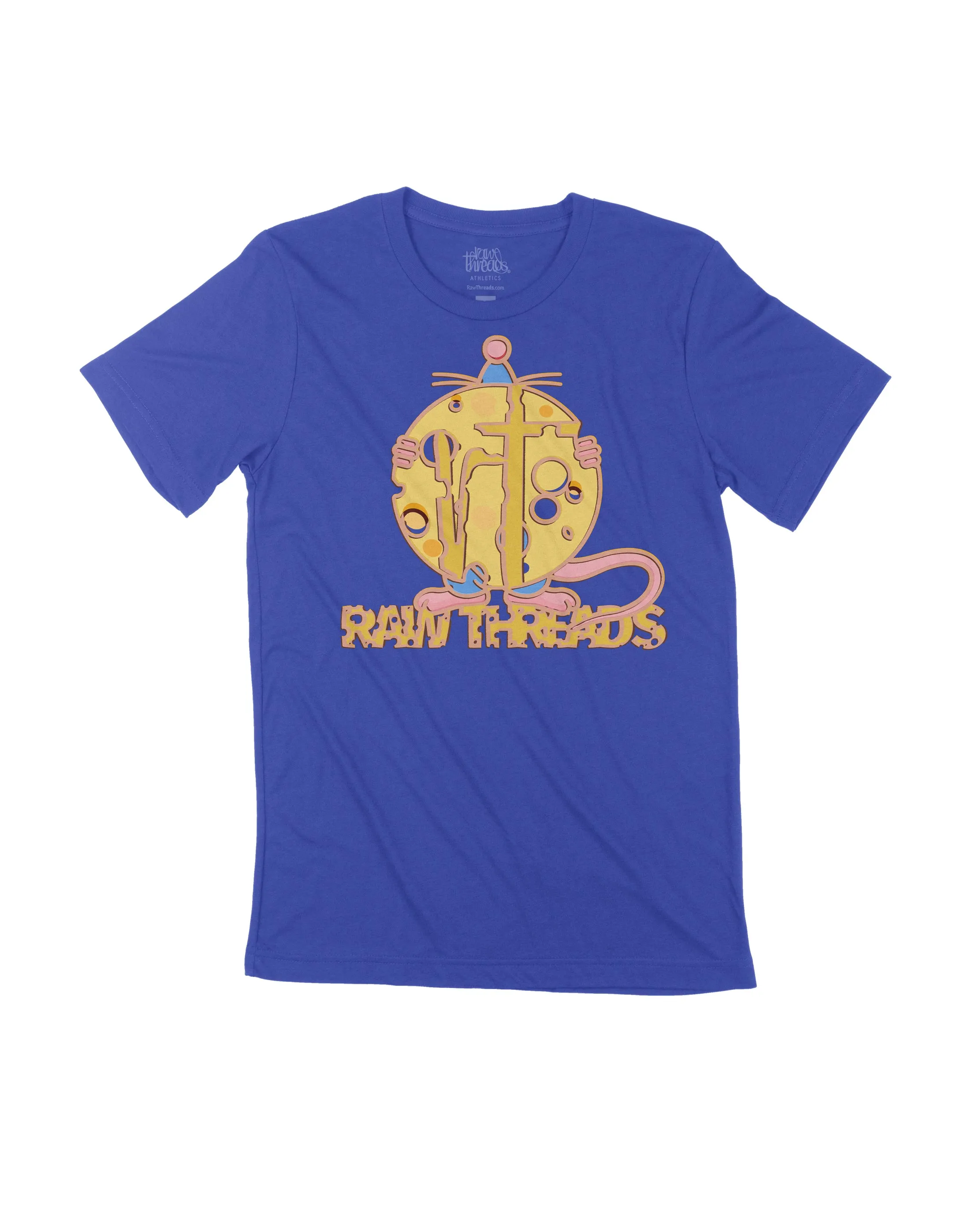 Raw Threads Cheese Wheel Logo