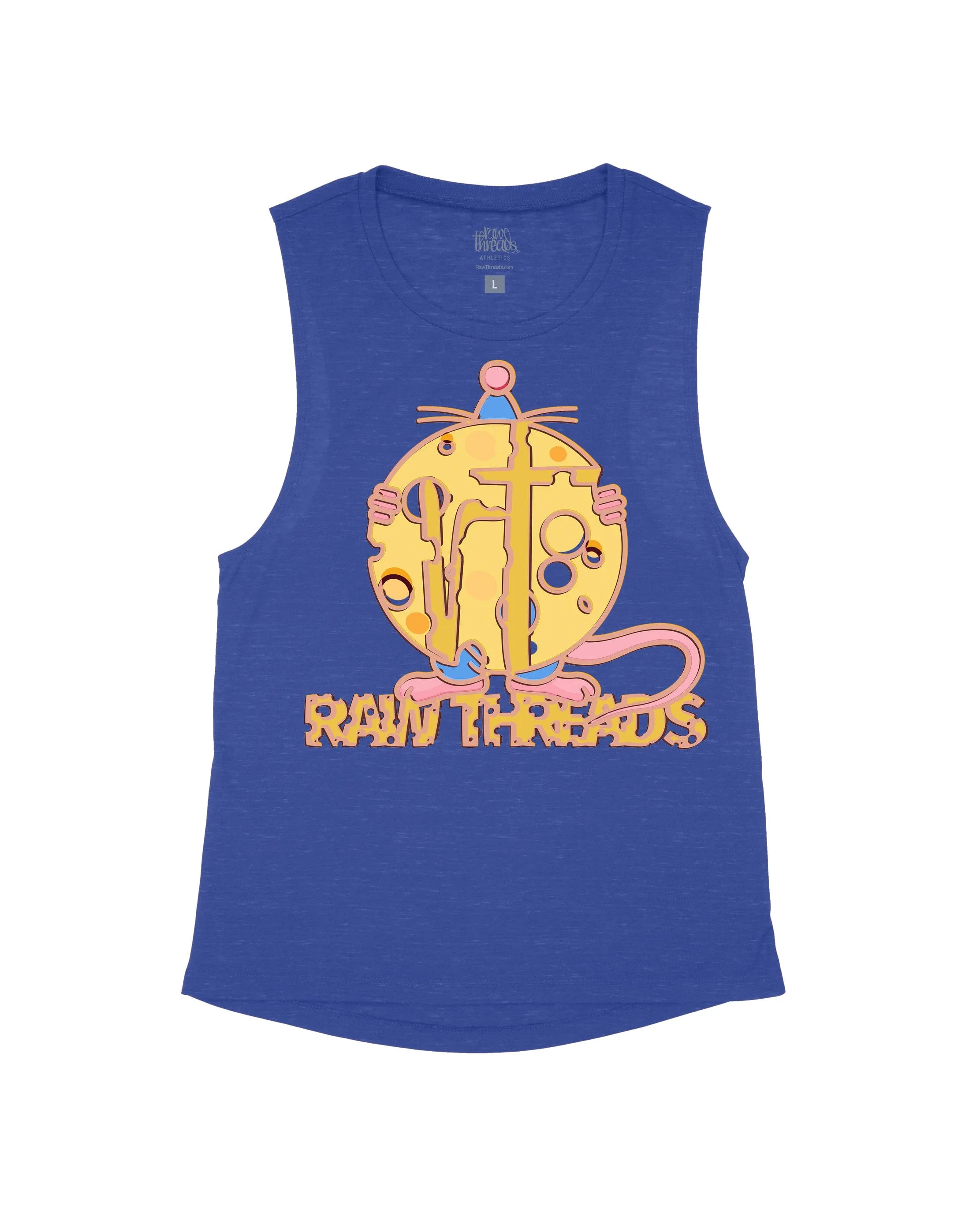 Raw Threads Cheese Wheel Logo