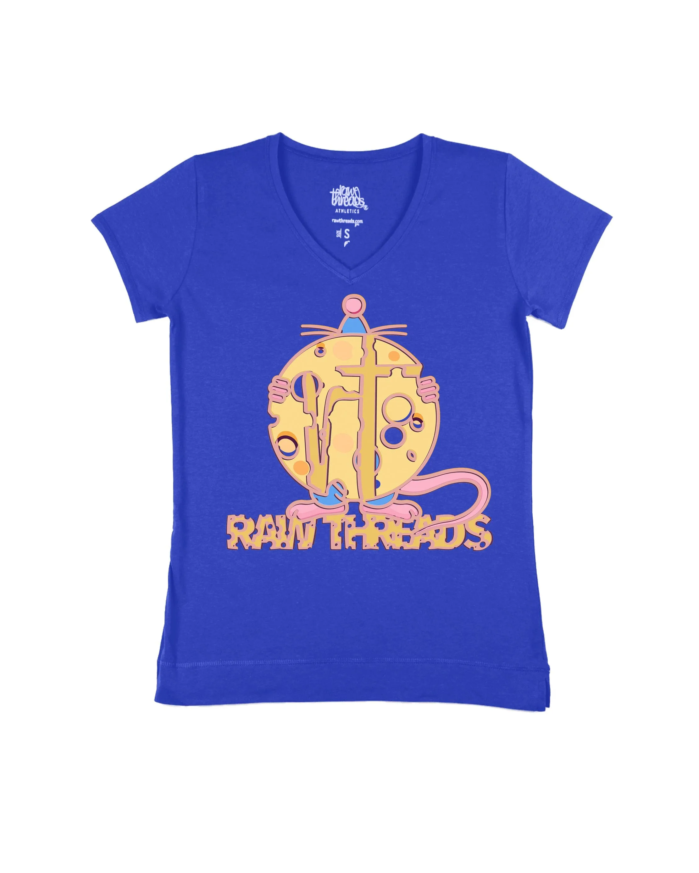 Raw Threads Cheese Wheel Logo