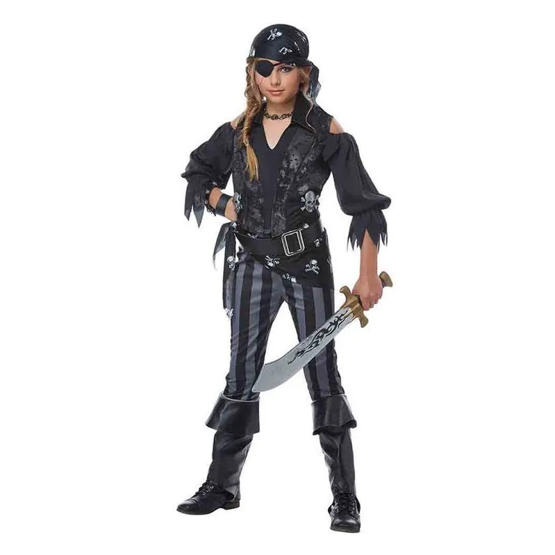 Rebel Pirate Girl's Costume