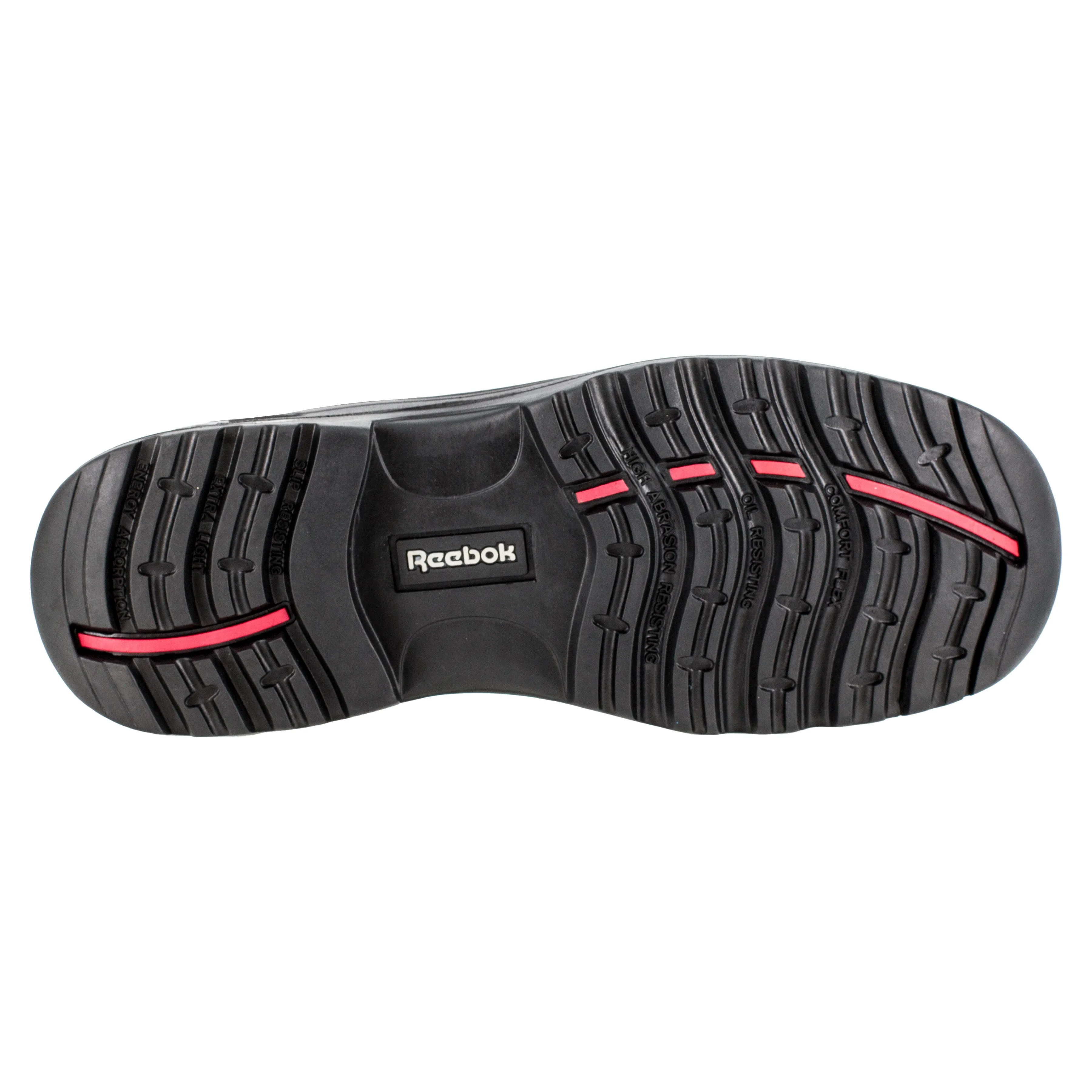 Reebok Women's Trainex 6" Comp Toe Sport Work Boot - Black - RB750