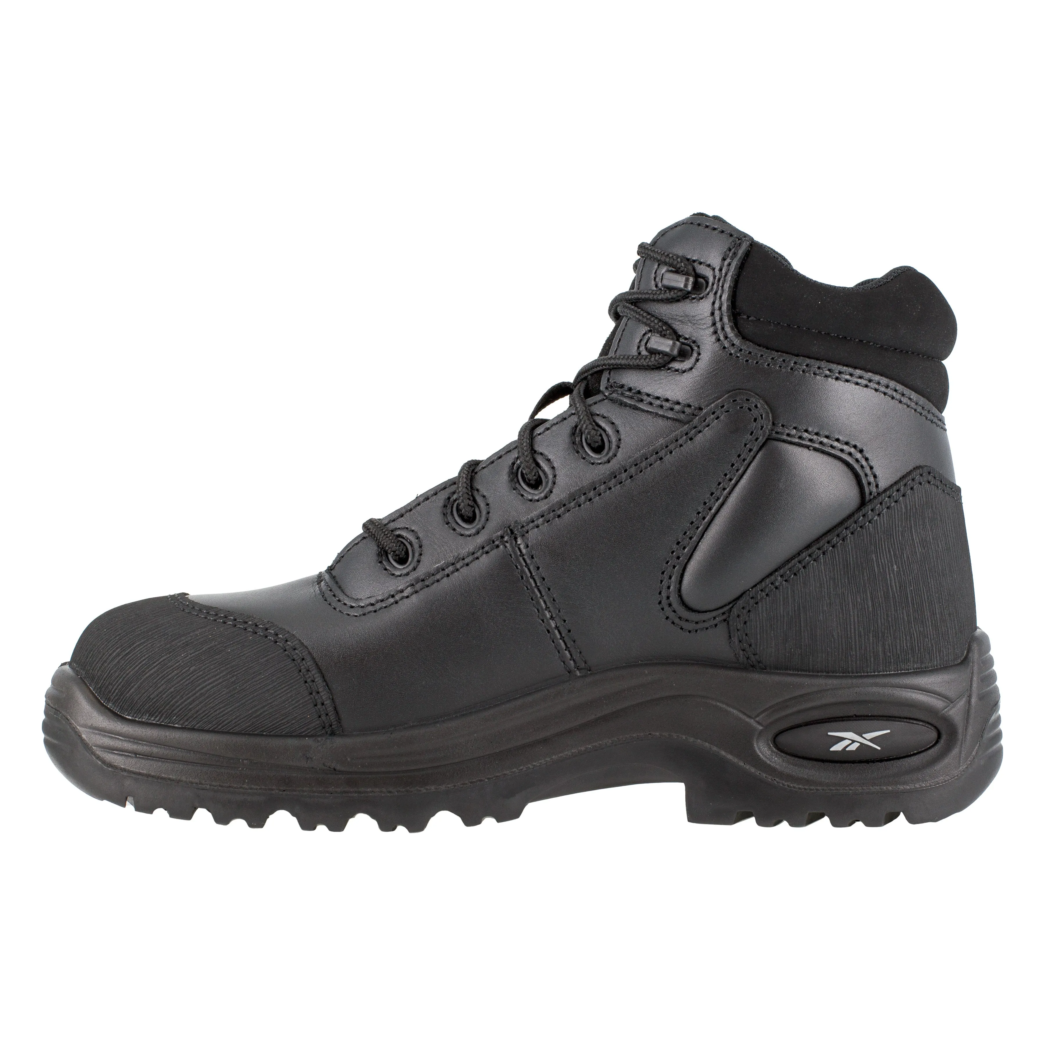 Reebok Women's Trainex 6" Comp Toe Sport Work Boot - Black - RB750