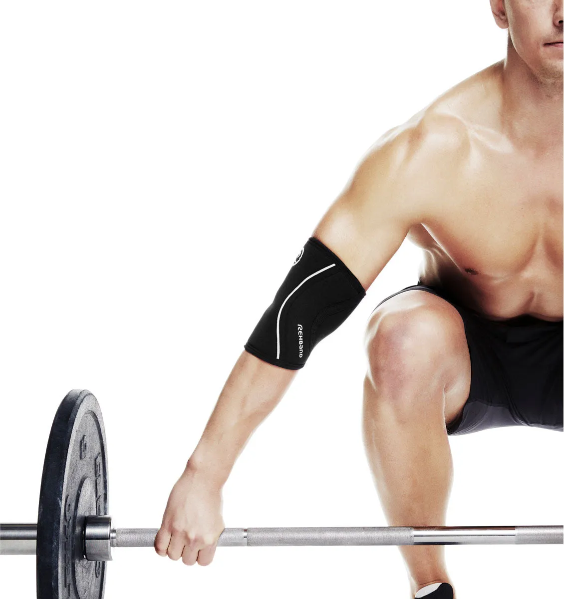 Rehband RX Elbow Sleeve - 5mm - Black
