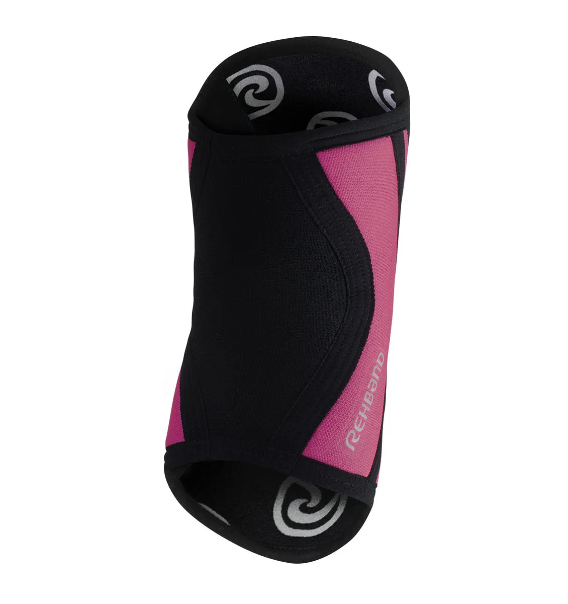 Rehband RX Elbow Sleeve - 5mm - Black/Pink