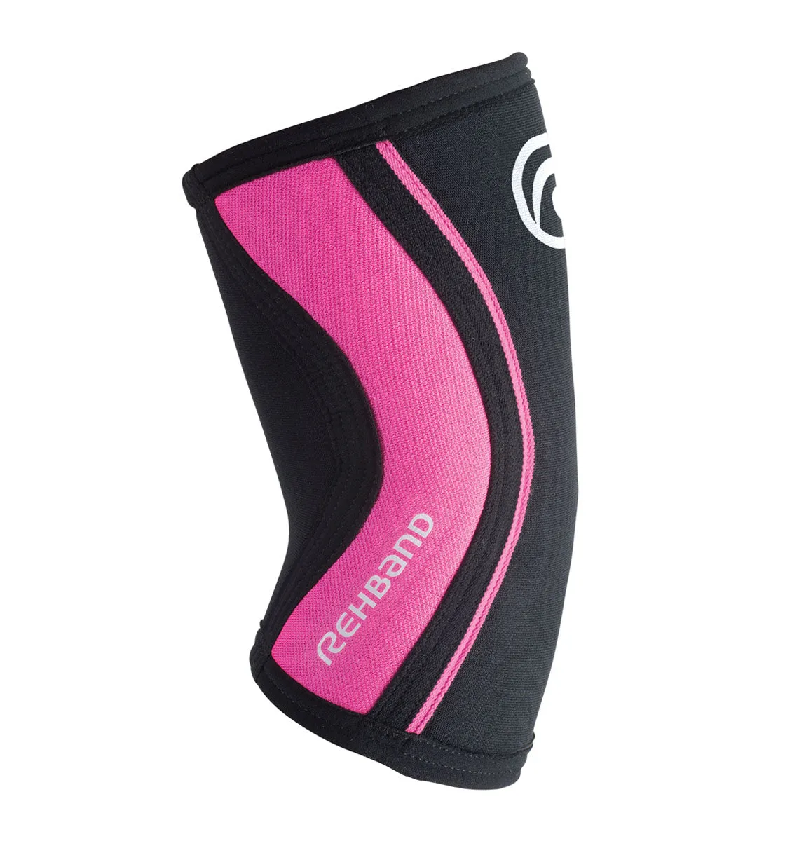 Rehband RX Elbow Sleeve - 5mm - Black/Pink