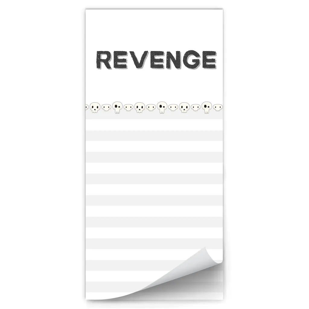 Revenge Magnetic Notepad