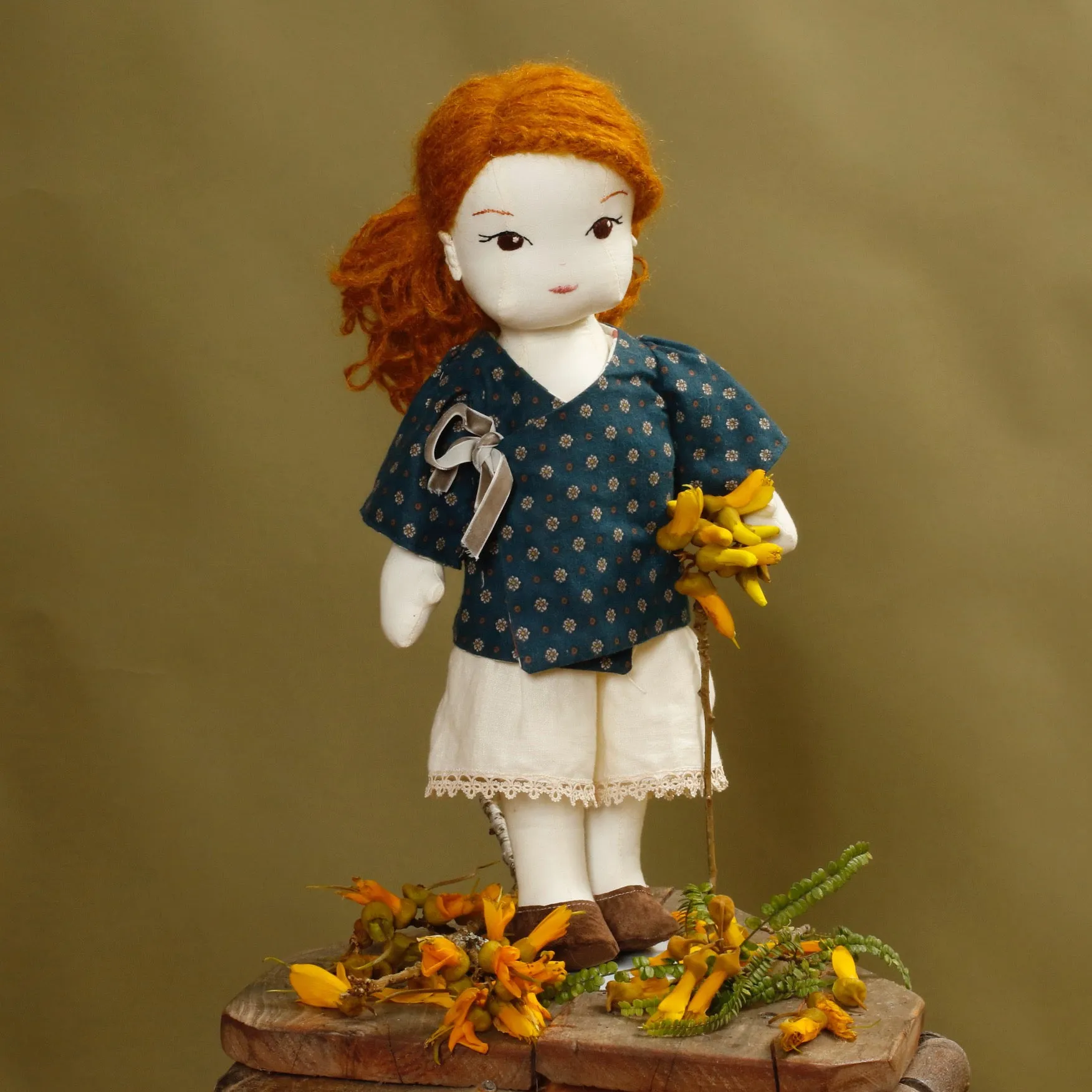 Reversible Wrap Top Sewing Pattern - Doll