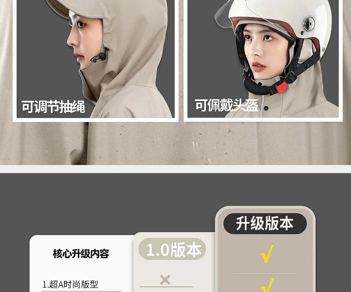 RideGuard Pro: Extended Waterproof Poncho