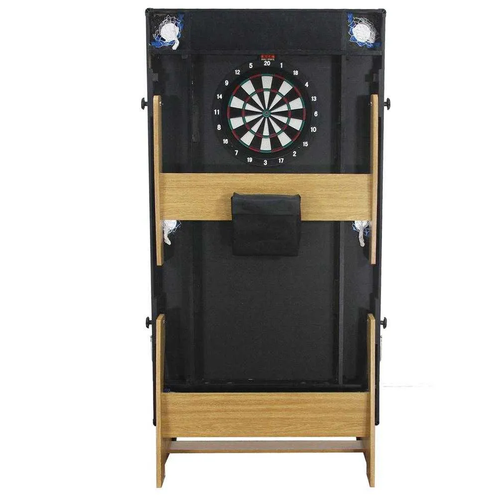 Riley 6ft Folding Pool Table with Table Tennis Top | Blue