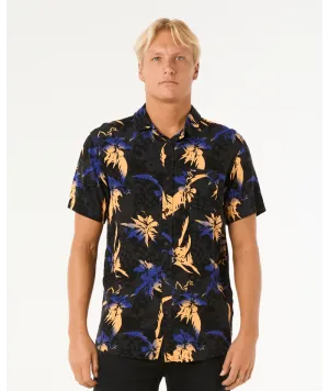 RIP CURL FUN TIMES SHORT SLEEVE SHIRT - BLACK