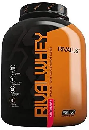 Rivalus Rival Whey Protein Powder - Strawberry