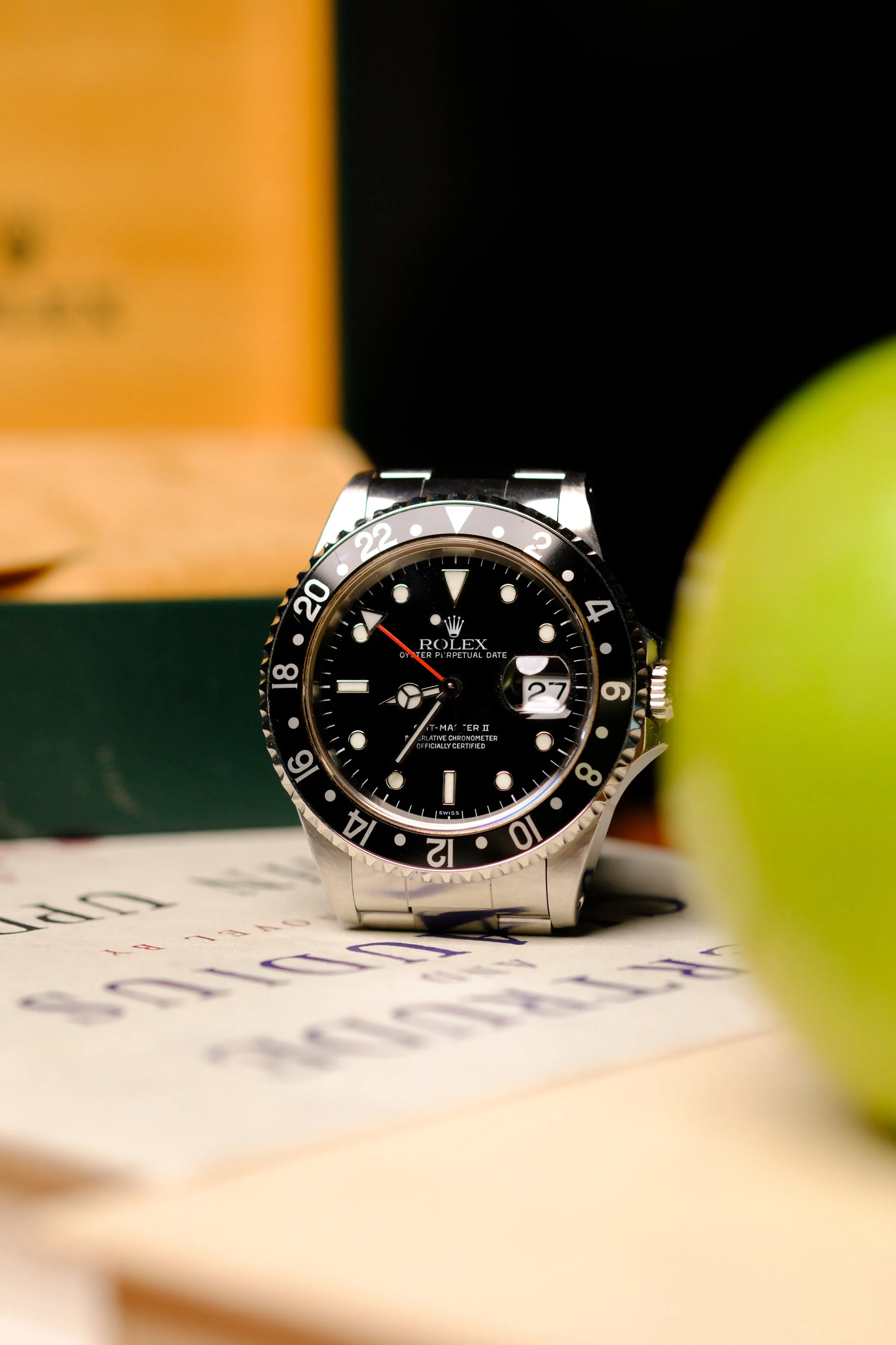 Rolex GMT-Master ii 16710 'Swiss-Only' Dial w/Box - 1998