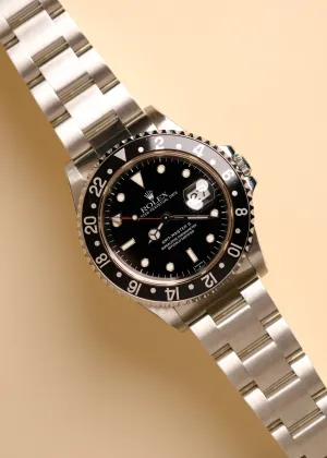 Rolex GMT-Master ii 16710 'Swiss-Only' Dial w/Box - 1998