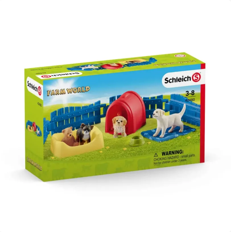 Schleich Farm World: Puppy Pen