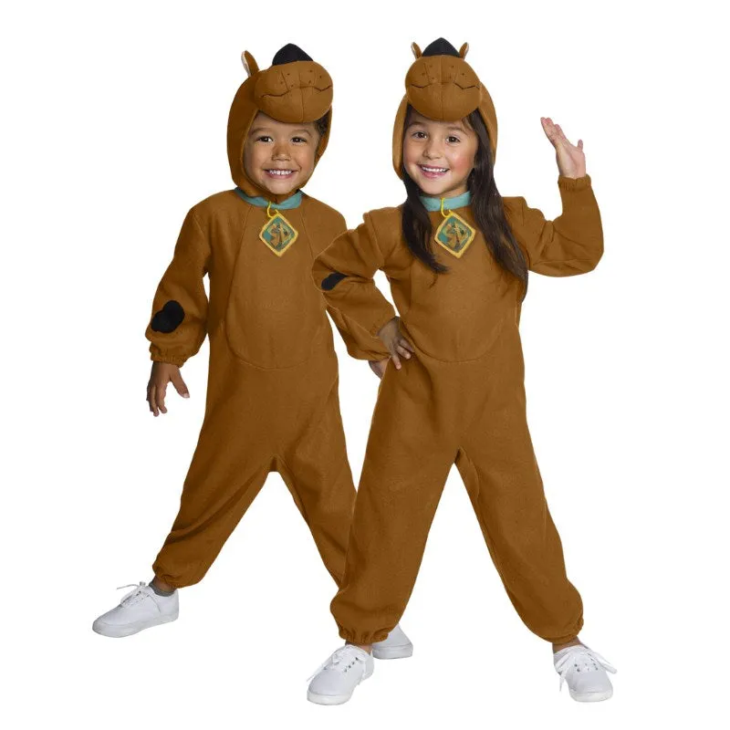 Scooby Doo Costume with Lenticular Badge - Toddler