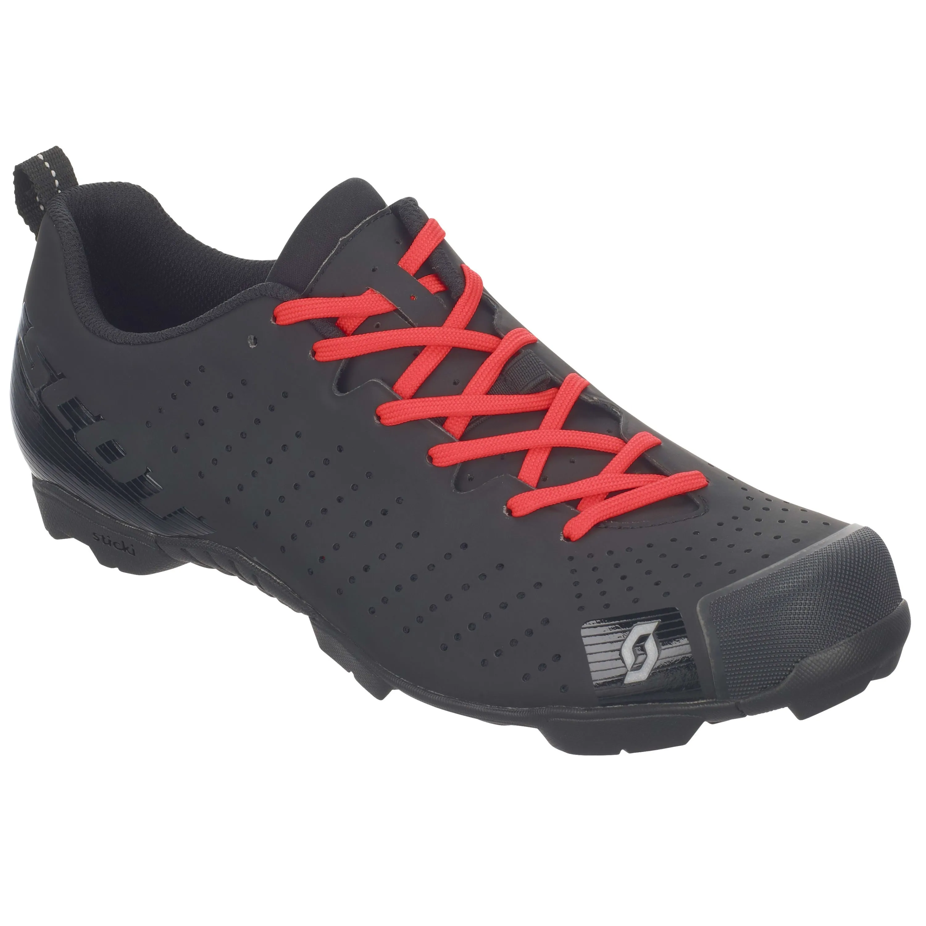 Scott Mtb RC Lace Shoes - Matt Black / Gloss Black