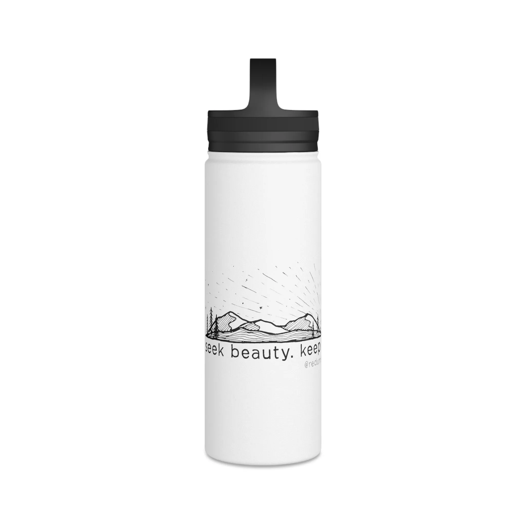 Seek Beauty Stainless Steel Water Bottle