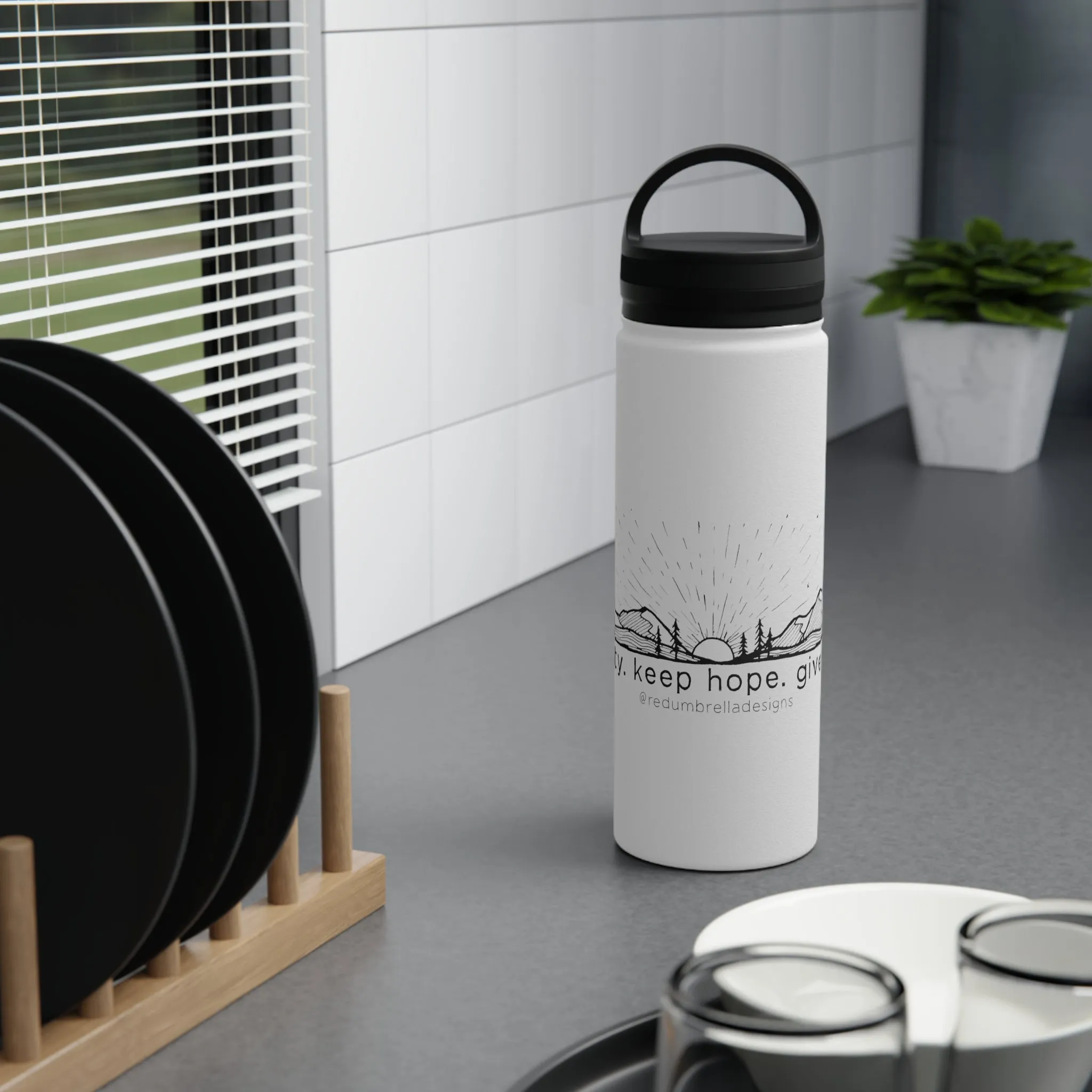 Seek Beauty Stainless Steel Water Bottle