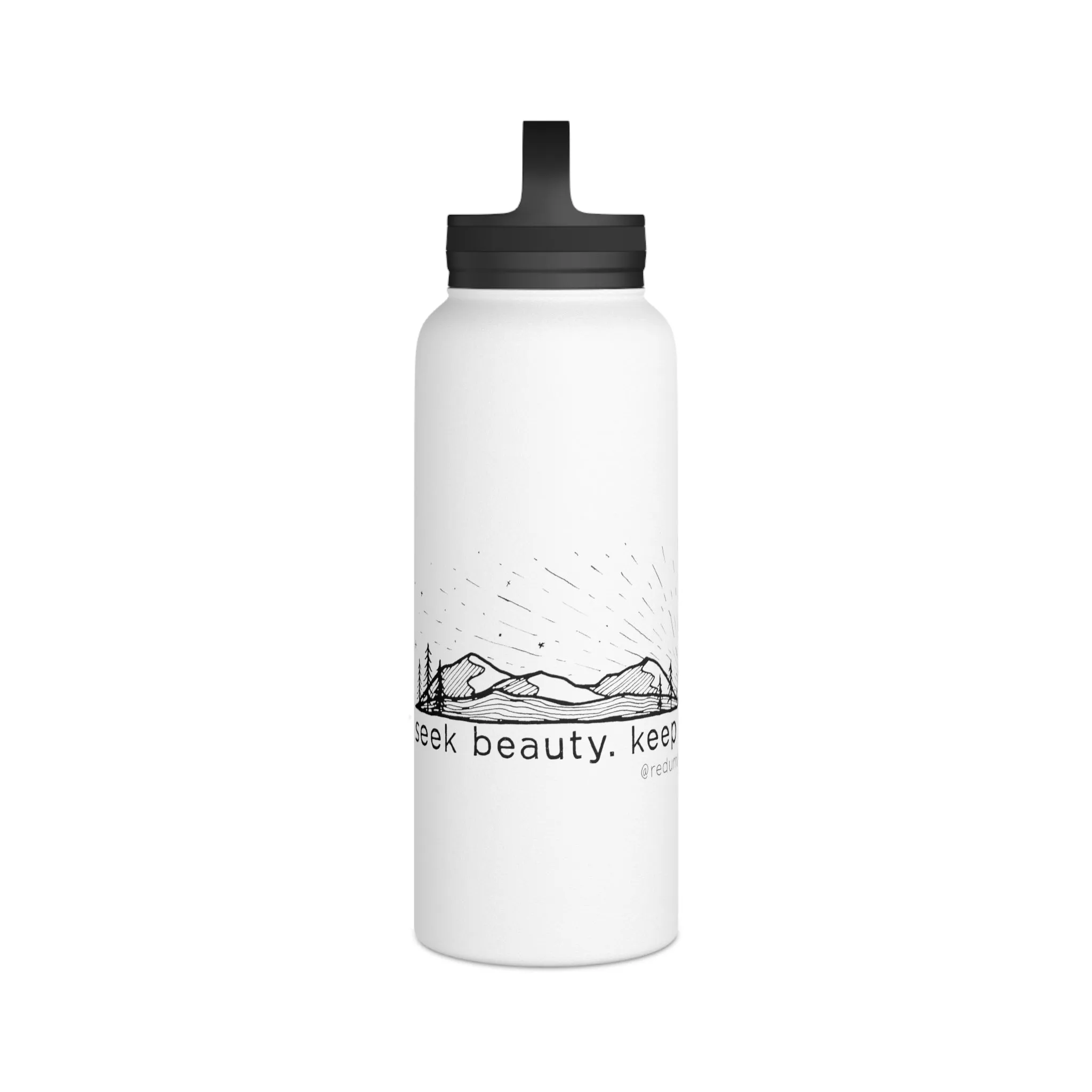 Seek Beauty Stainless Steel Water Bottle