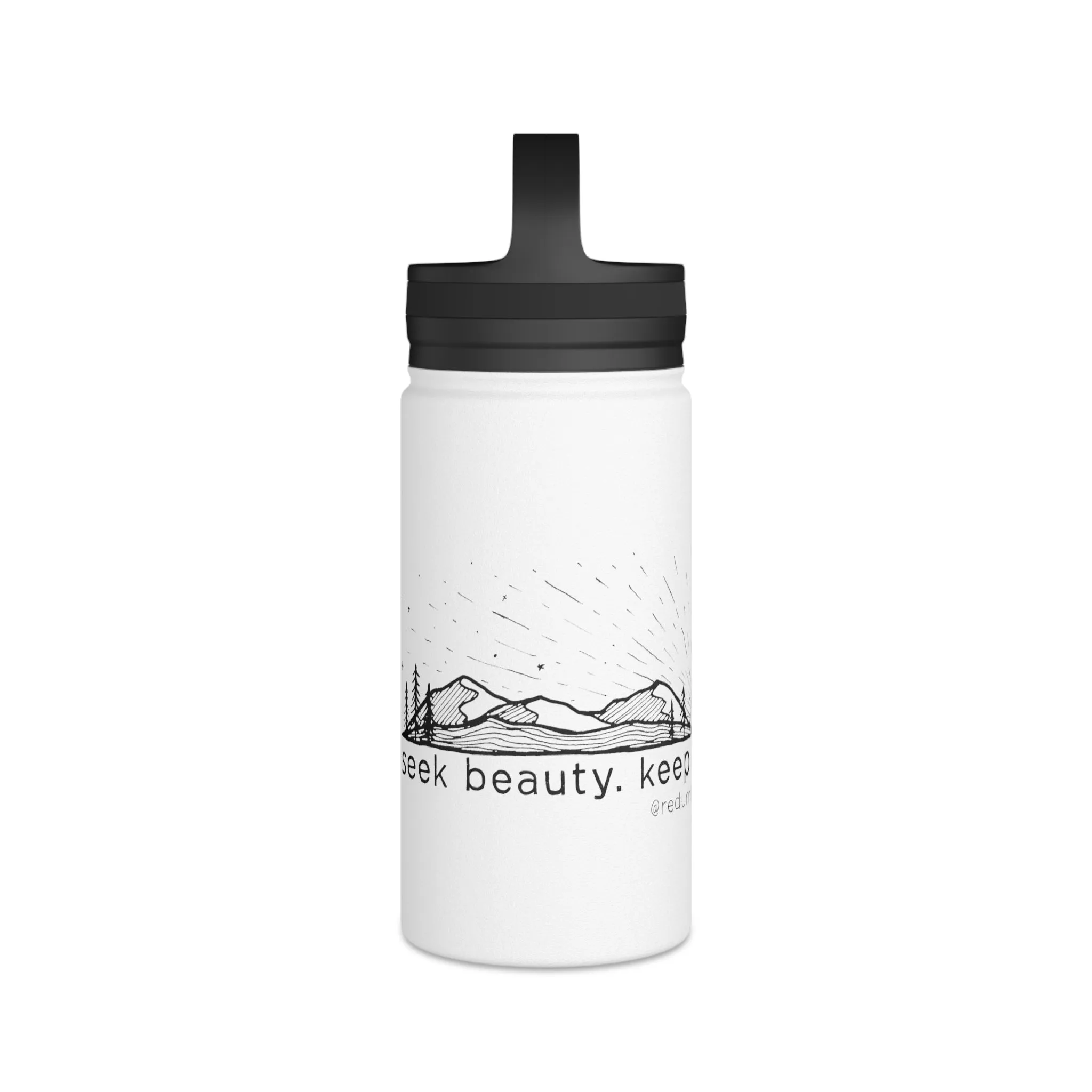 Seek Beauty Stainless Steel Water Bottle