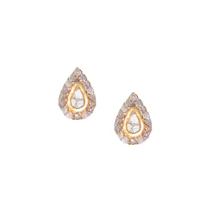 Shana Gulati Diamond Irving Stud Earring Gold