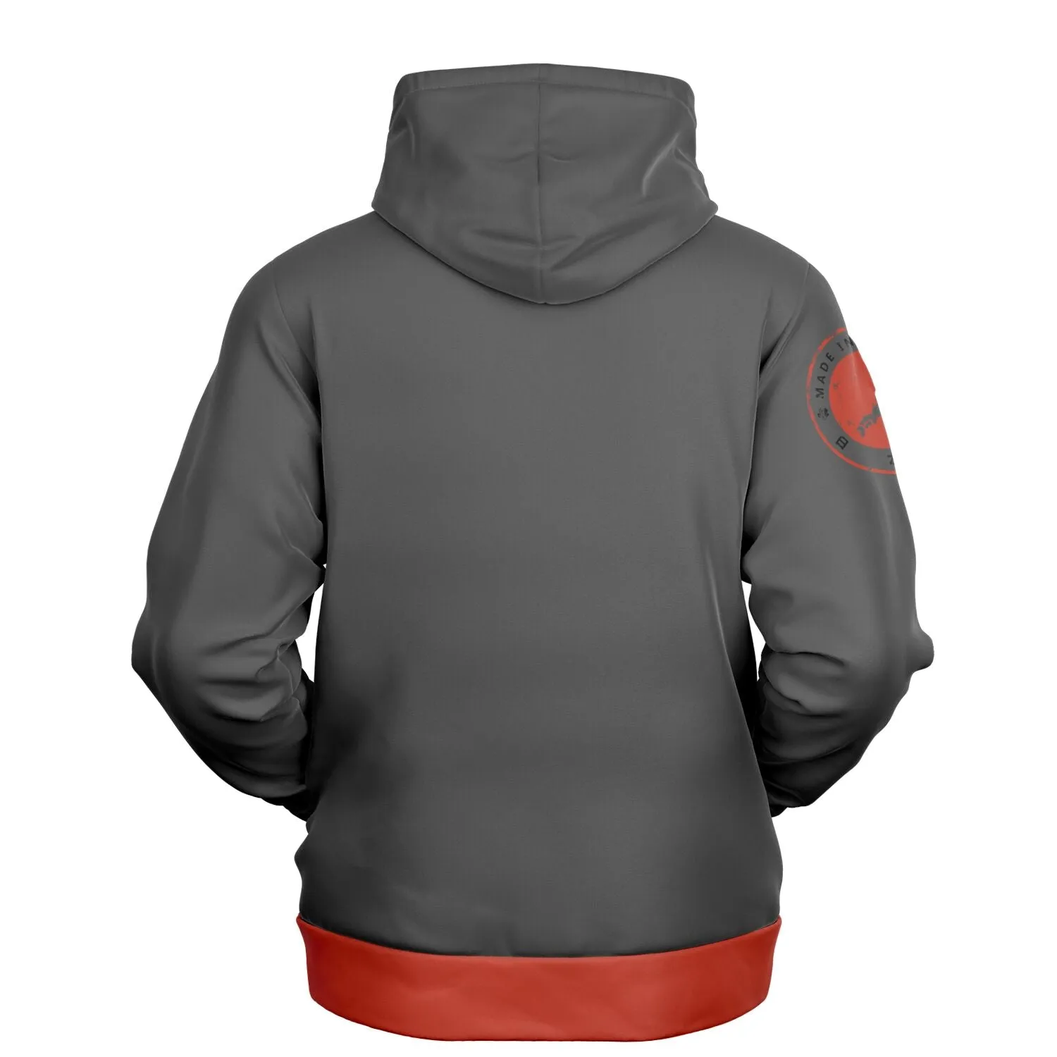 Shōwa Sanshoku Koi Grey Hoodie