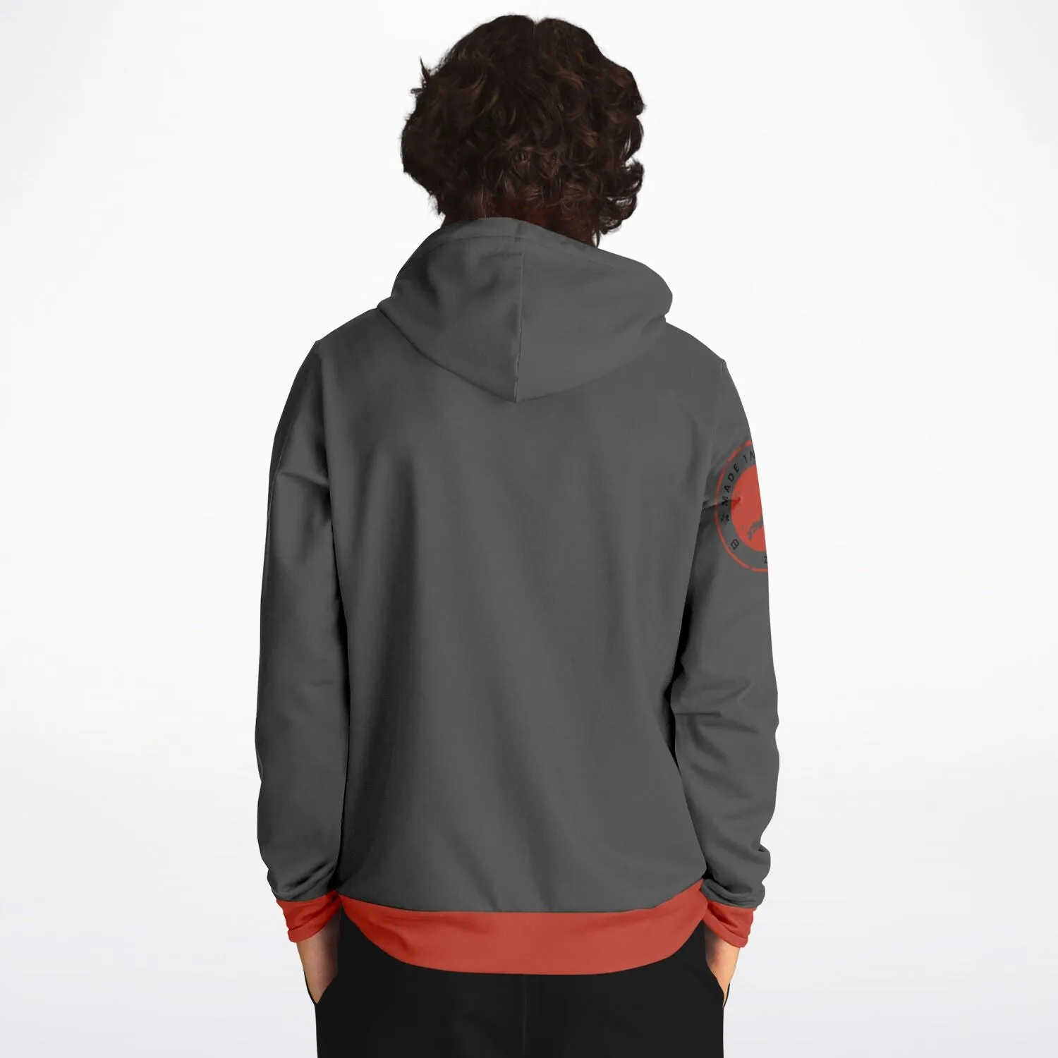 Shōwa Sanshoku Koi Grey Hoodie