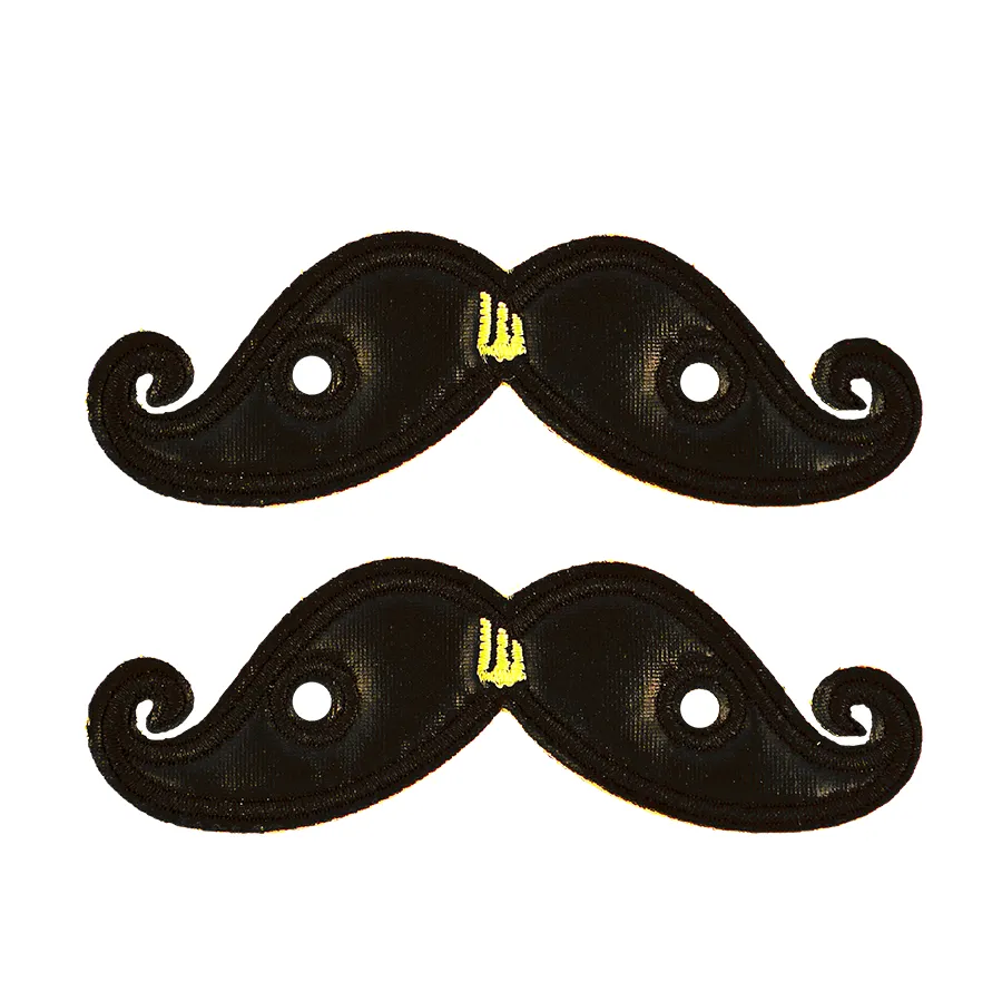 SHWINGS Black Foil Moustache