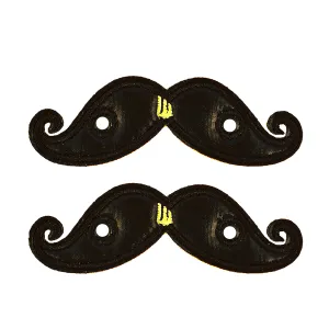 SHWINGS Black Foil Moustache