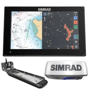 Simrad NSX 3009 Radar Bundle - HALO20  Radar Dome  Active Imaging 3-in-1 Transducer