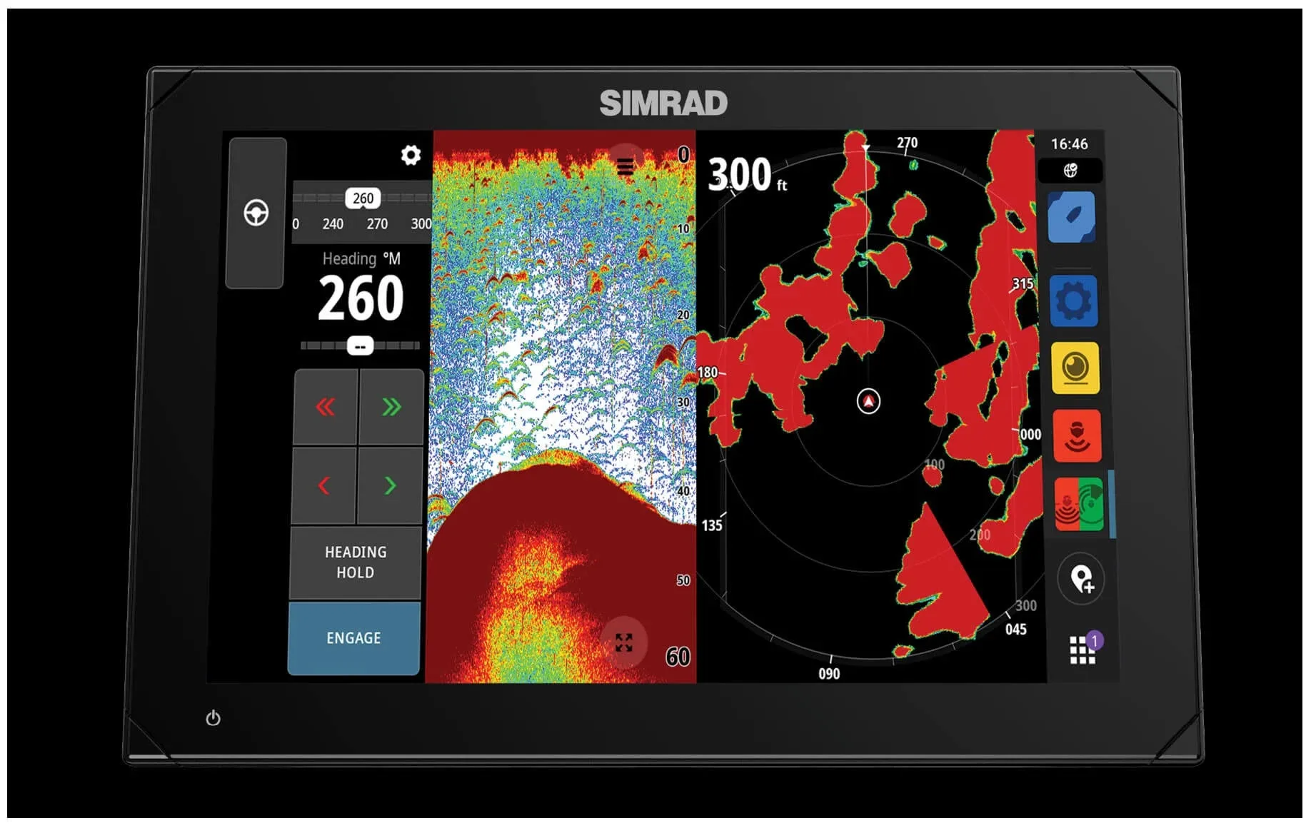 Simrad NSX 3012 (12 Inch) with Active Imaging 3-1 and CMap Discover X