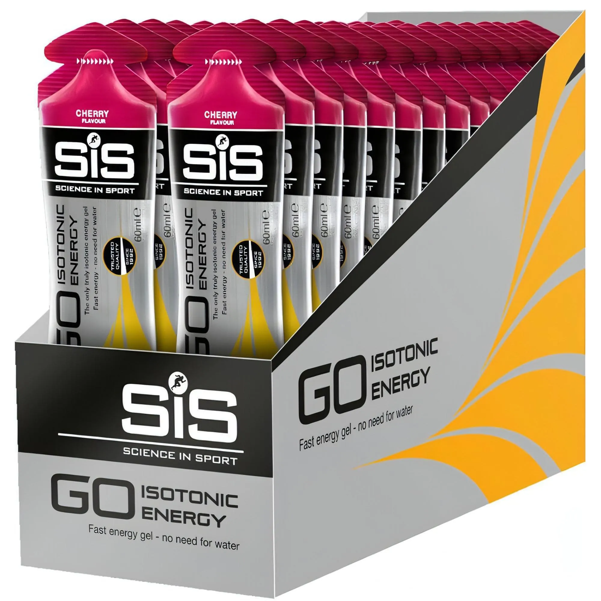SiS GO Isotonic Energy Gels 60ml (Box of 30)