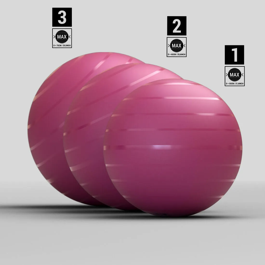 Size 1 / 55 cm robust Swiss Ball
