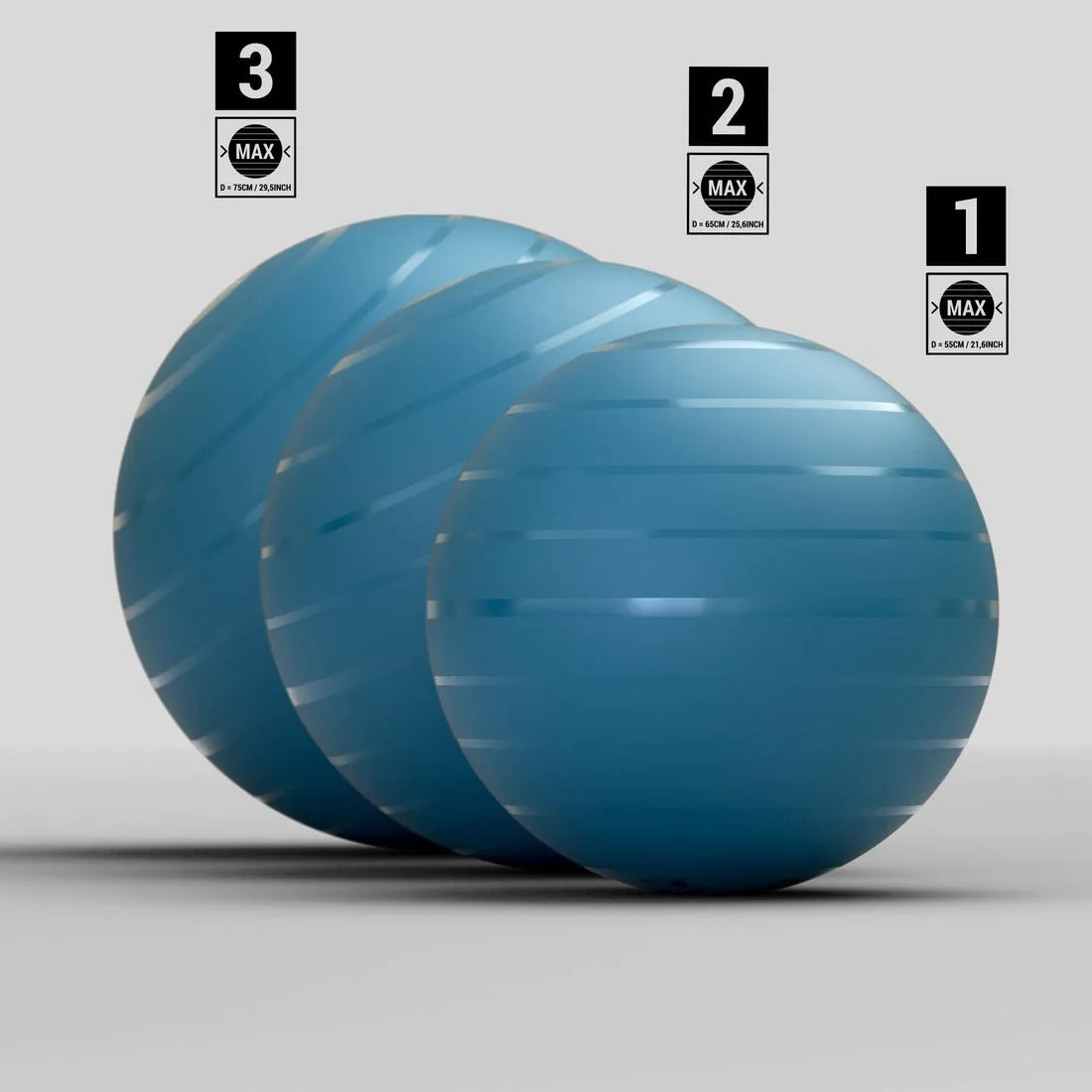 Size 1 / 55 cm robust Swiss Ball