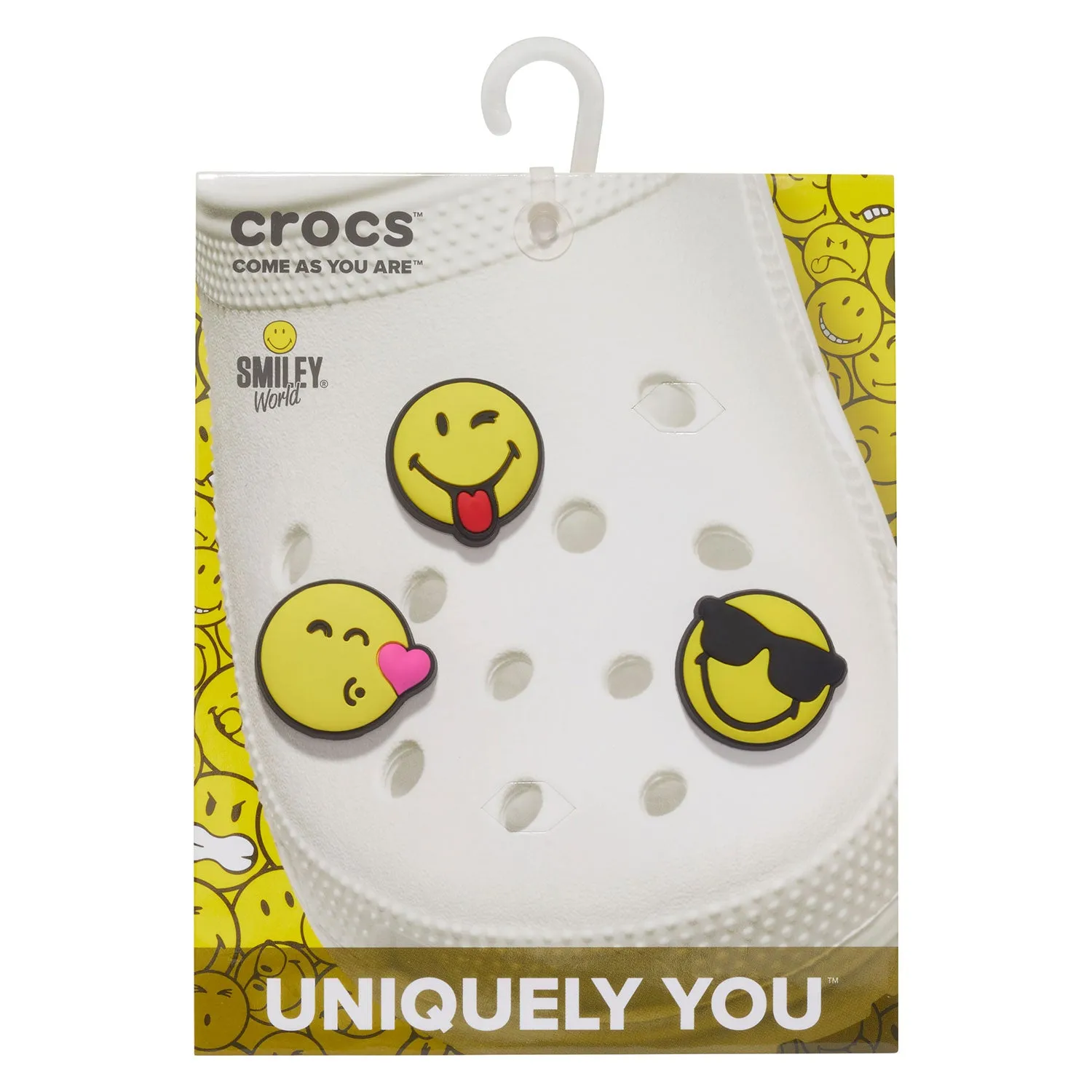 Smiley Fun 3 Jibbitz Pack