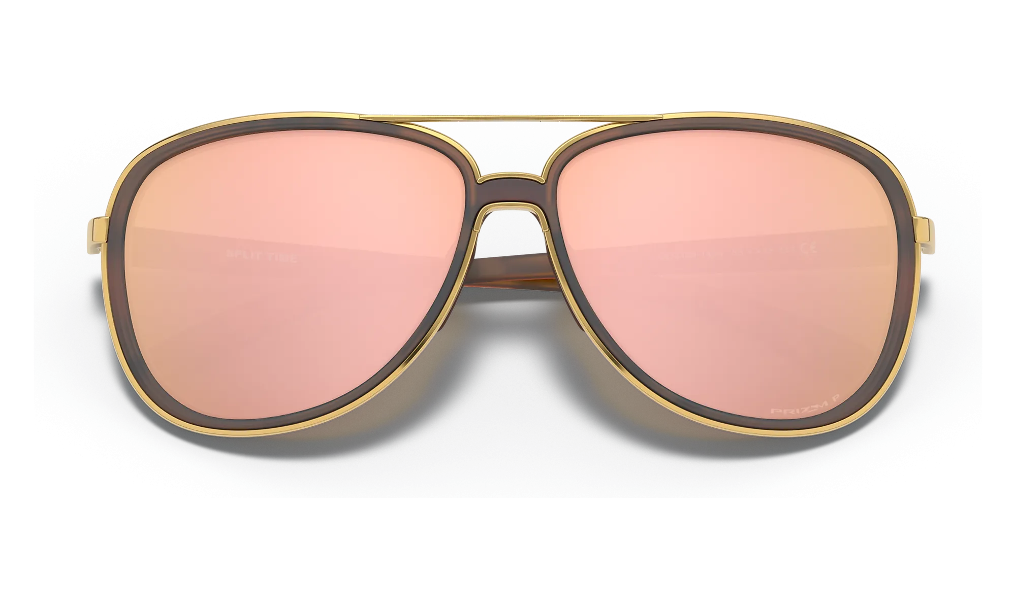 Split Time Polarized - Brown Tortoise w/ Prizm Rose Gold