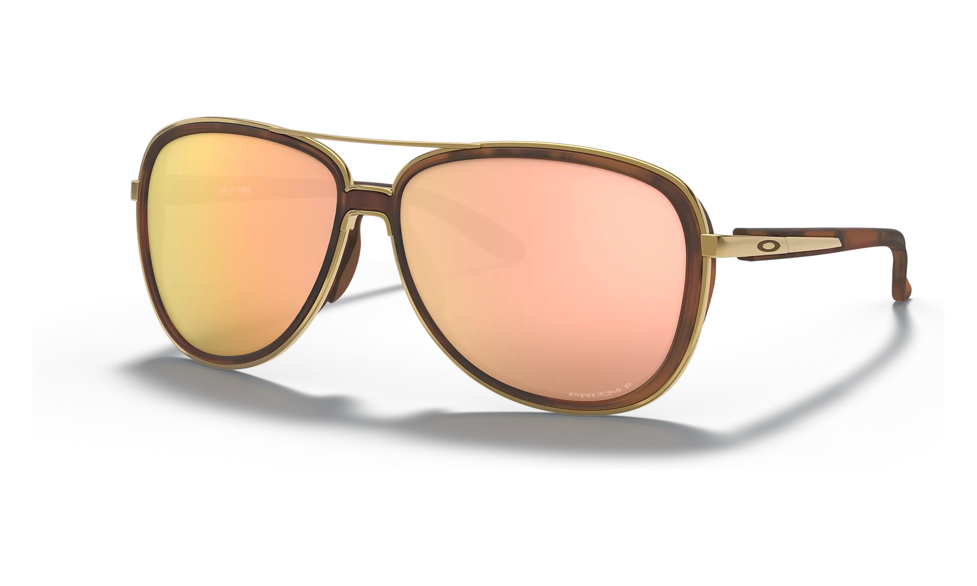 Split Time Polarized - Brown Tortoise w/ Prizm Rose Gold