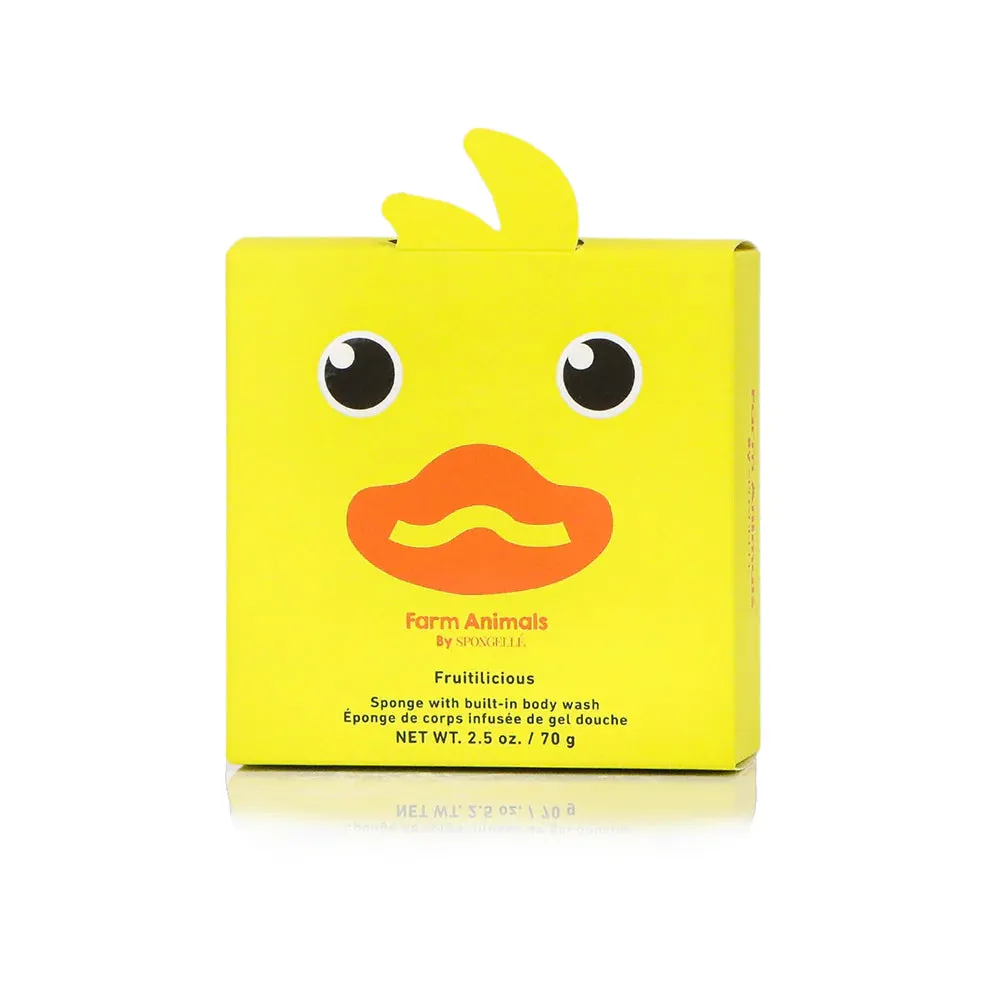 Spongelle Danny Duck Farm Animals Sponge