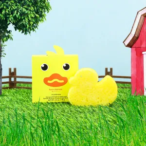 Spongelle Danny Duck Farm Animals Sponge