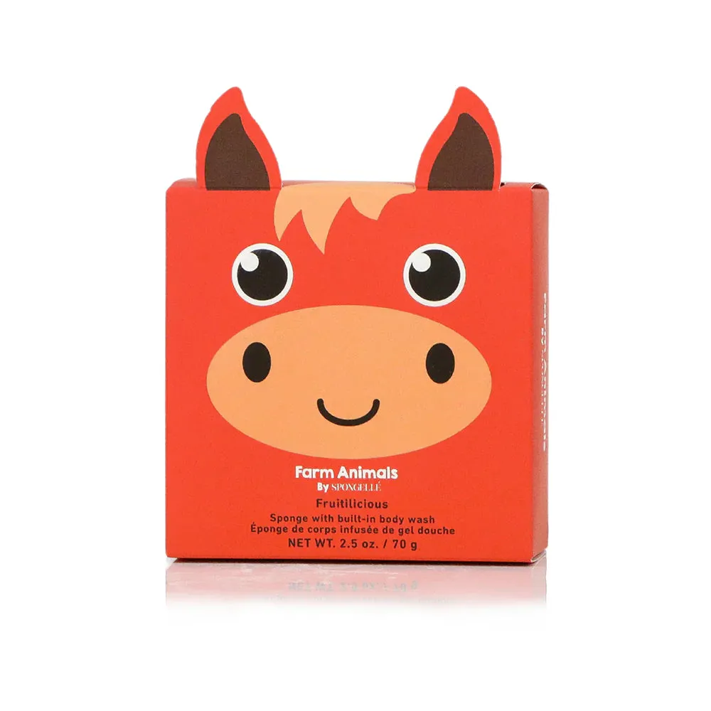 Spongelle Henry Horse Farm Animals Sponge