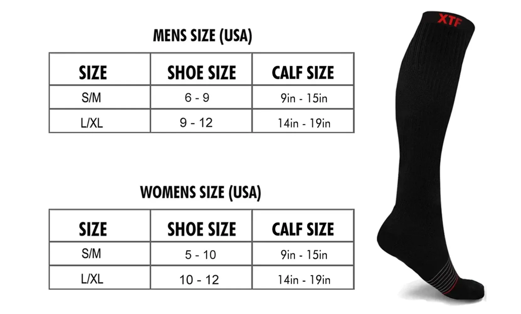 Sports Compression Socks (6-Pairs)