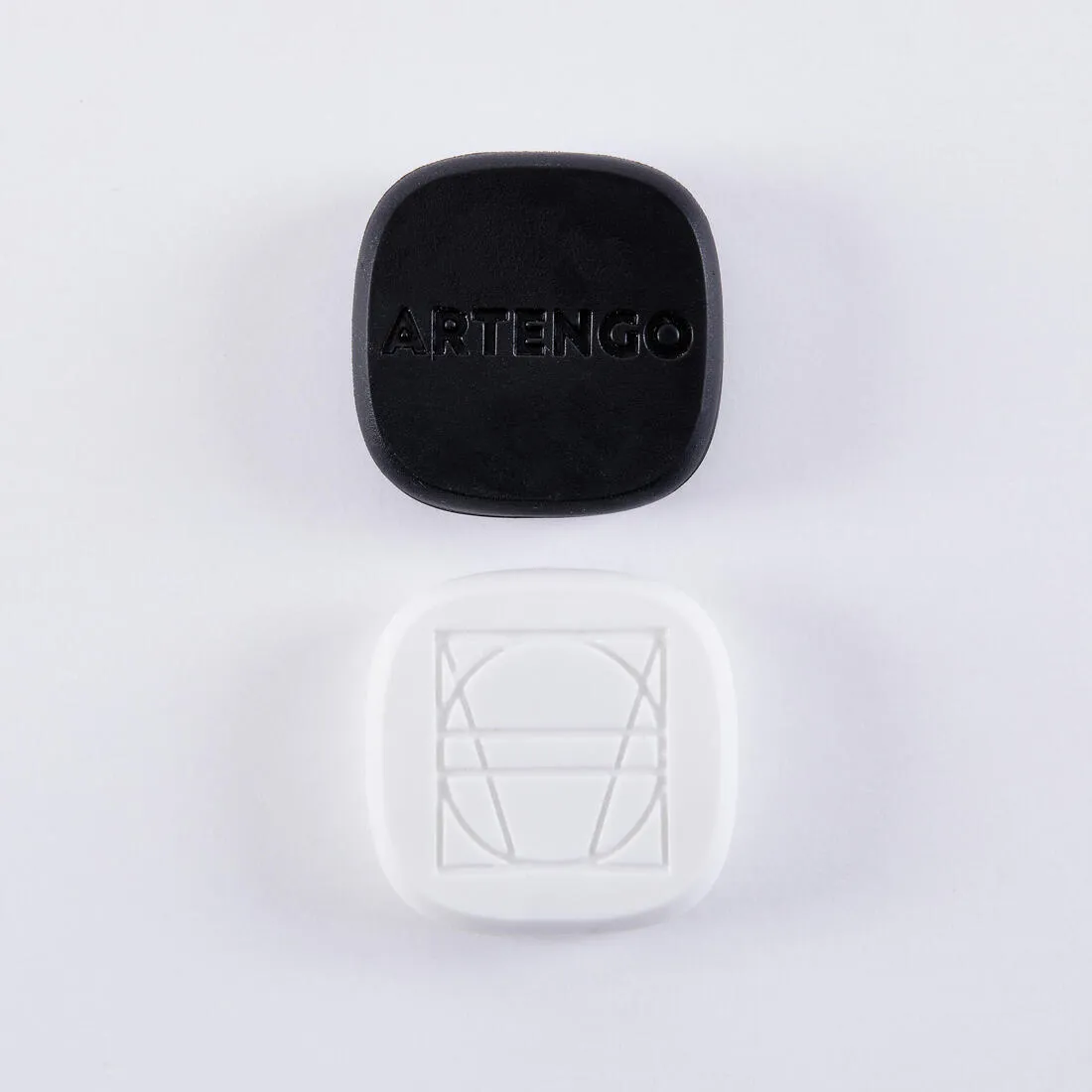 Square Tennis Dampener - Black & White